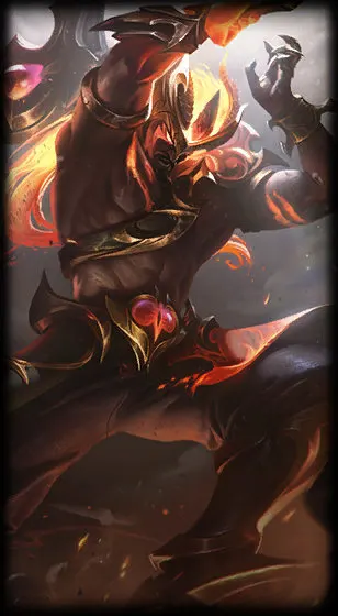 Nightbringer Tryndamere — Tryndamere skin splash art