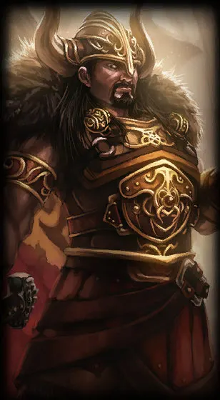 Viking Tryndamere — Tryndamere skin splash art