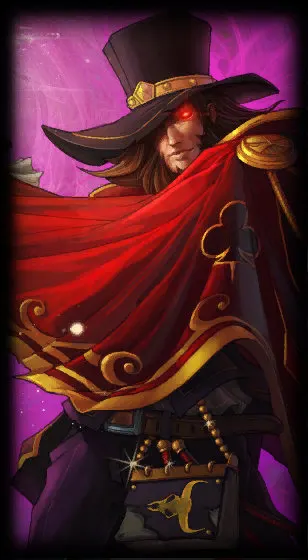 The Magnificent Twisted Fate — Twisted Fate skin splash art