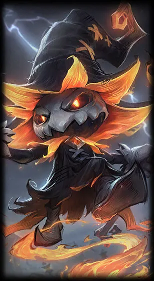 Fright Night Veigar — Veigar skin splash art
