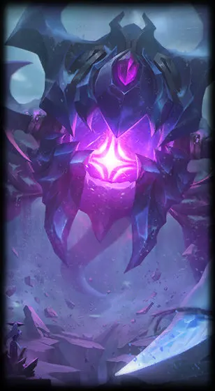 Blackfrost Vel’Koz — Vel'Koz skin splash art