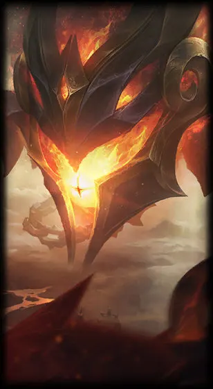 Infernal Vel’Koz — Vel'Koz skin splash art