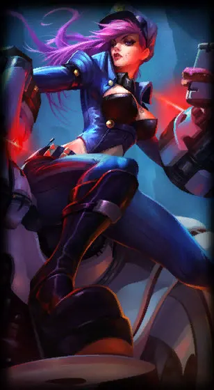 Officer Vi — Vi skin splash art