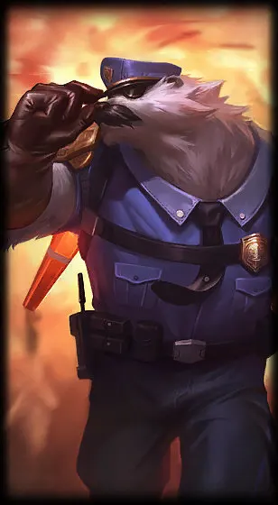 Captain Volibear — Volibear skin splash art