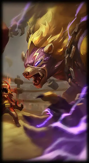 El Rayo Volibear — Volibear skin splash art