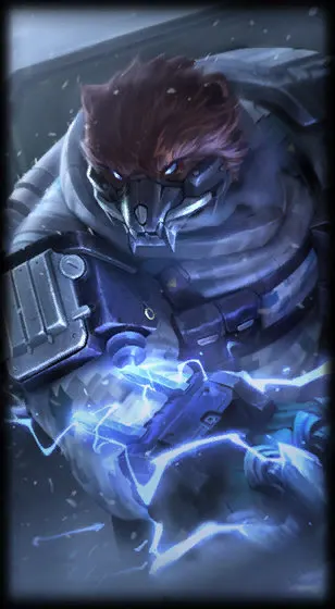 Northern Storm Volibear — Volibear skin splash art