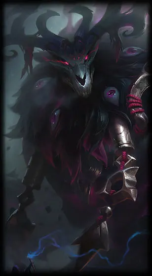 The Thousand-Pierced Bear — Volibear skin splash art