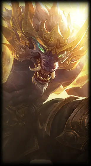 Lunar Guardian Warwick — Warwick skin splash art