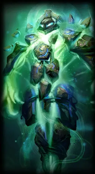 Runeborn Xerath — Xerath skin splash art