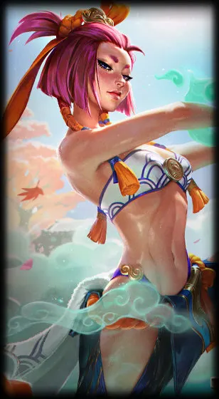 Spirit Blossom Springs Yunara — Yunara skin splash art