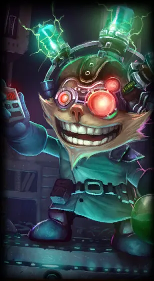 Mad Scientist Ziggs — Ziggs skin splash art