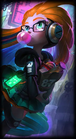 Cyber Pop Zoe — Zoe skin splash art