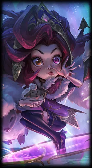 Winterblessed Zoe — Zoe skin splash art