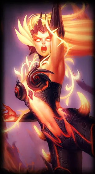 Wildfire Zyra — Zyra skin splash art