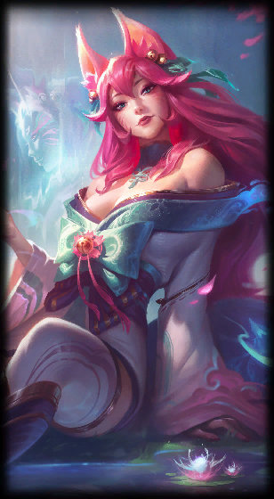 Spirit Blossom Ahri — loading screen