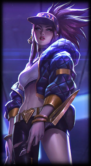 K/DA Akali — loading screen