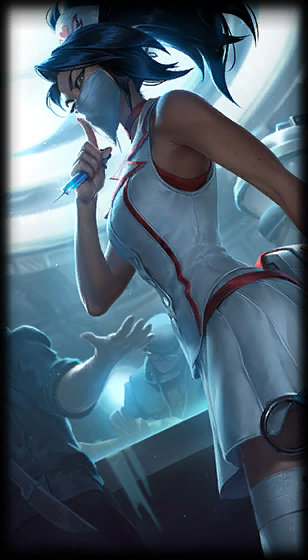 Nurse Akali — loading screen
