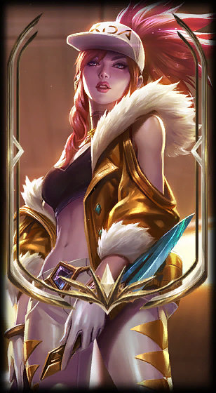 Prestige K/DA Akali — loading screen