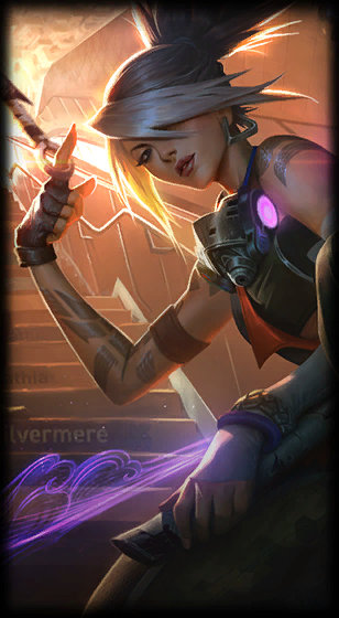 True Damage Akali — loading screen