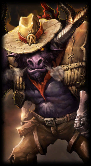 Longhorn Alistar — loading screen
