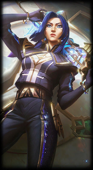 Prestige Arcane Commander Caitlyn — Caitlyn skin