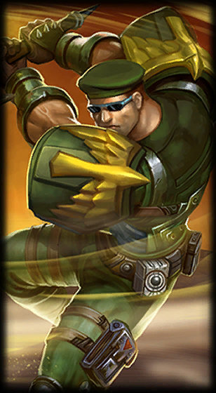 Commando Garen — loading screen