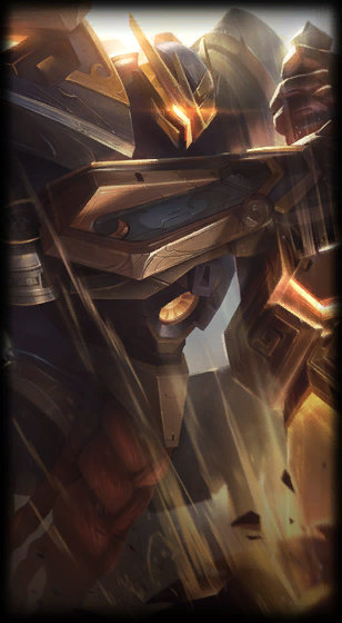 Prestige Mecha Kingdoms Garen — Garen skin