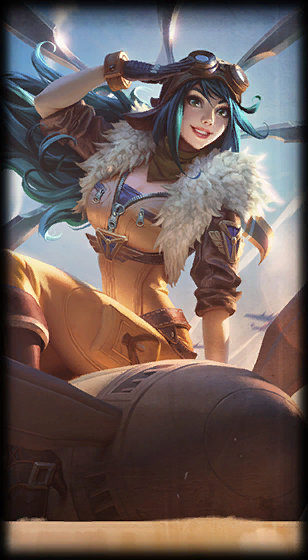 Aviator Irelia — loading screen