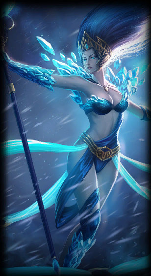 Frost Queen Janna — loading screen