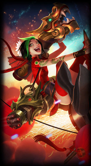 Firecracker Jinx — loading screen