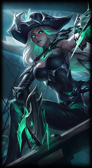 Ruined Miss Fortune — loading screen