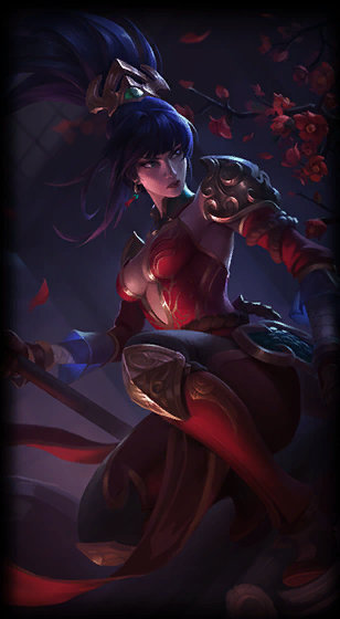 Warring Kingdoms Nidalee — loading screen