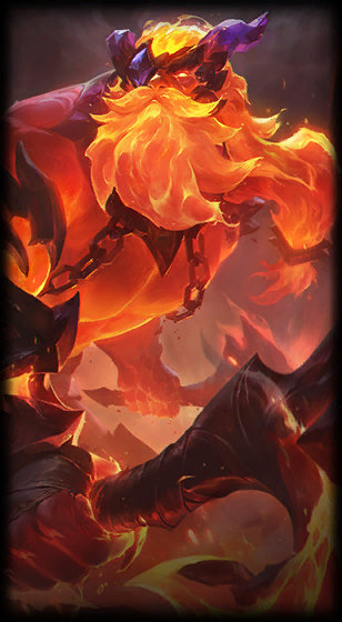 Infernal Olaf — Olaf skin