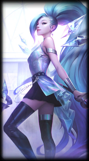 K/DA ALL OUT Seraphine Superstar — loading screen