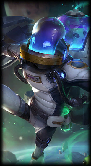 Astronaut Singed — Singed skin