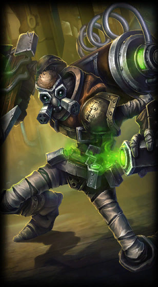 Hextech Singed — loading screen