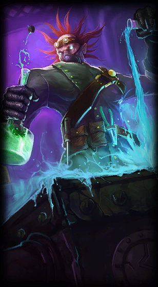 Mad Scientist Singed — loading screen
