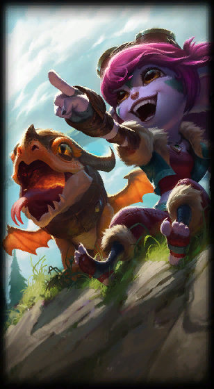 Dragon Trainer Tristana — loading screen