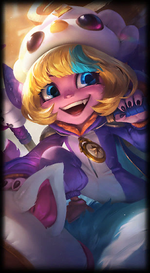 Pengu Cosplay Tristana — loading screen