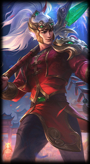 Firecracker Xin Zhao — loading screen