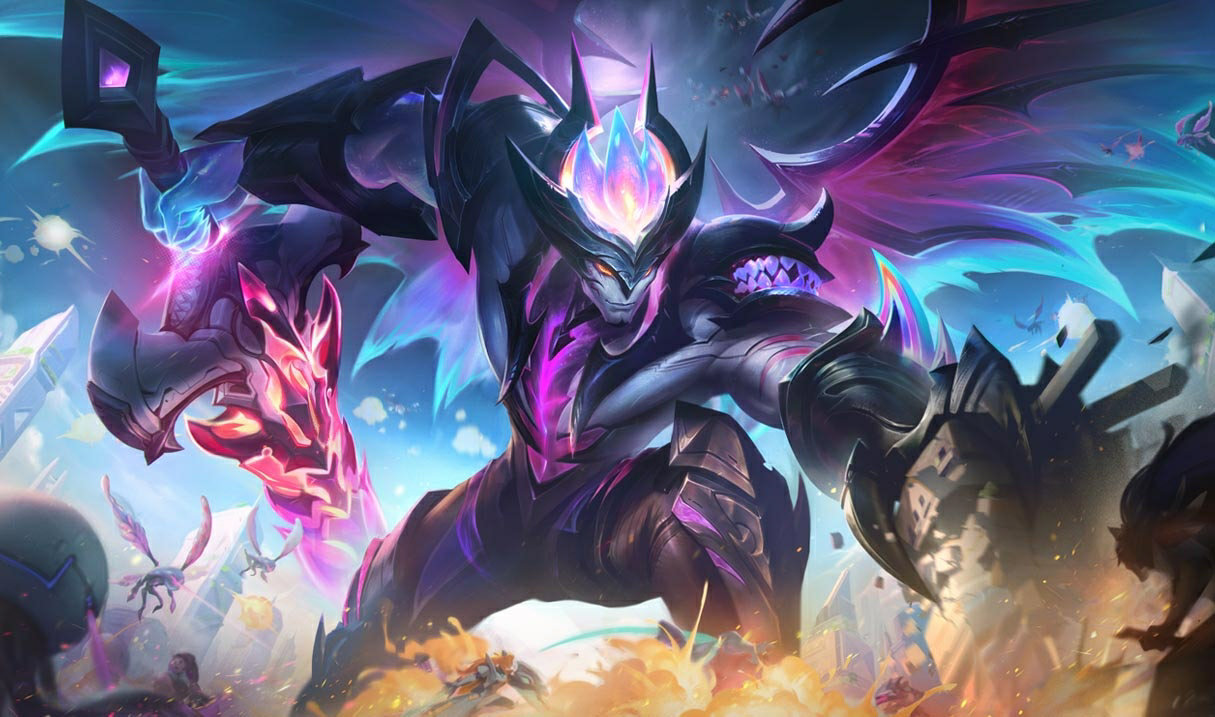 Primordian Aatrox splash art