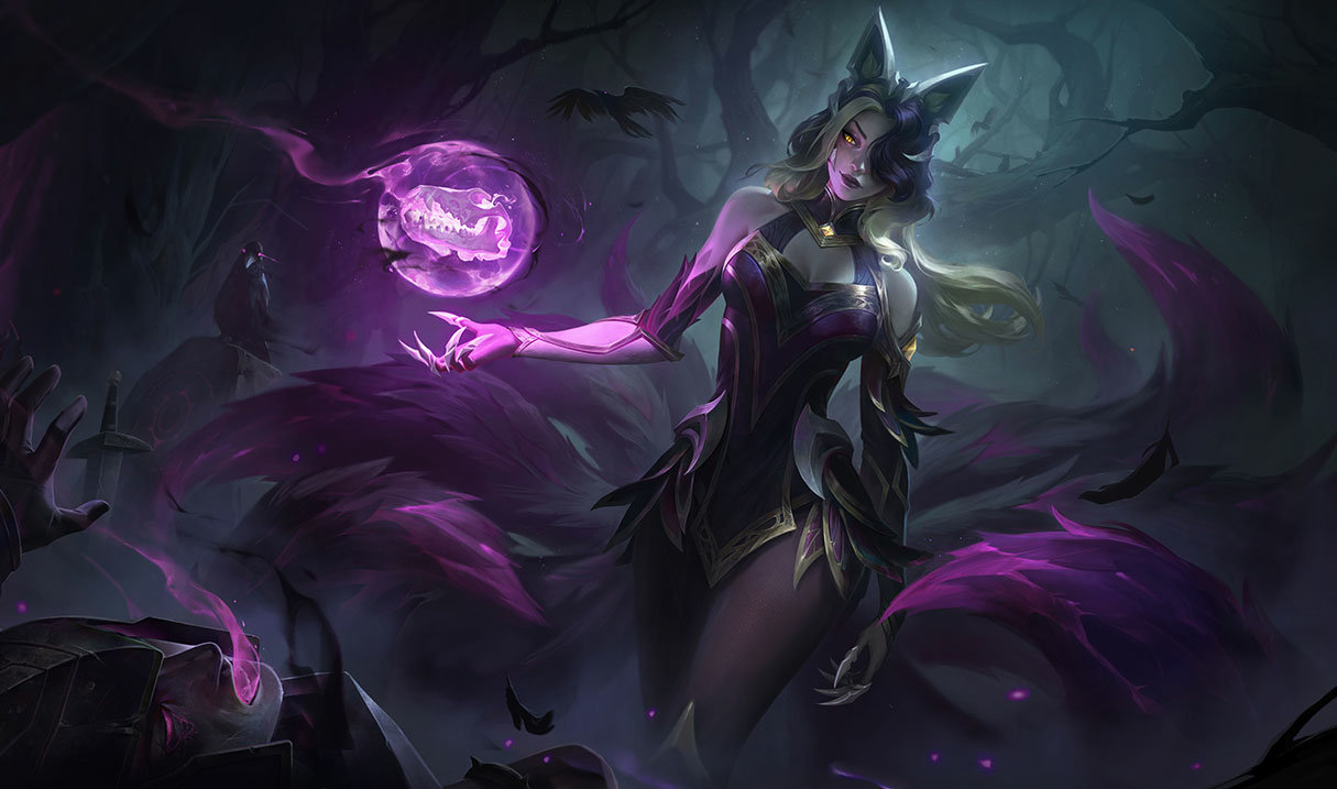Coven Ahri splash art