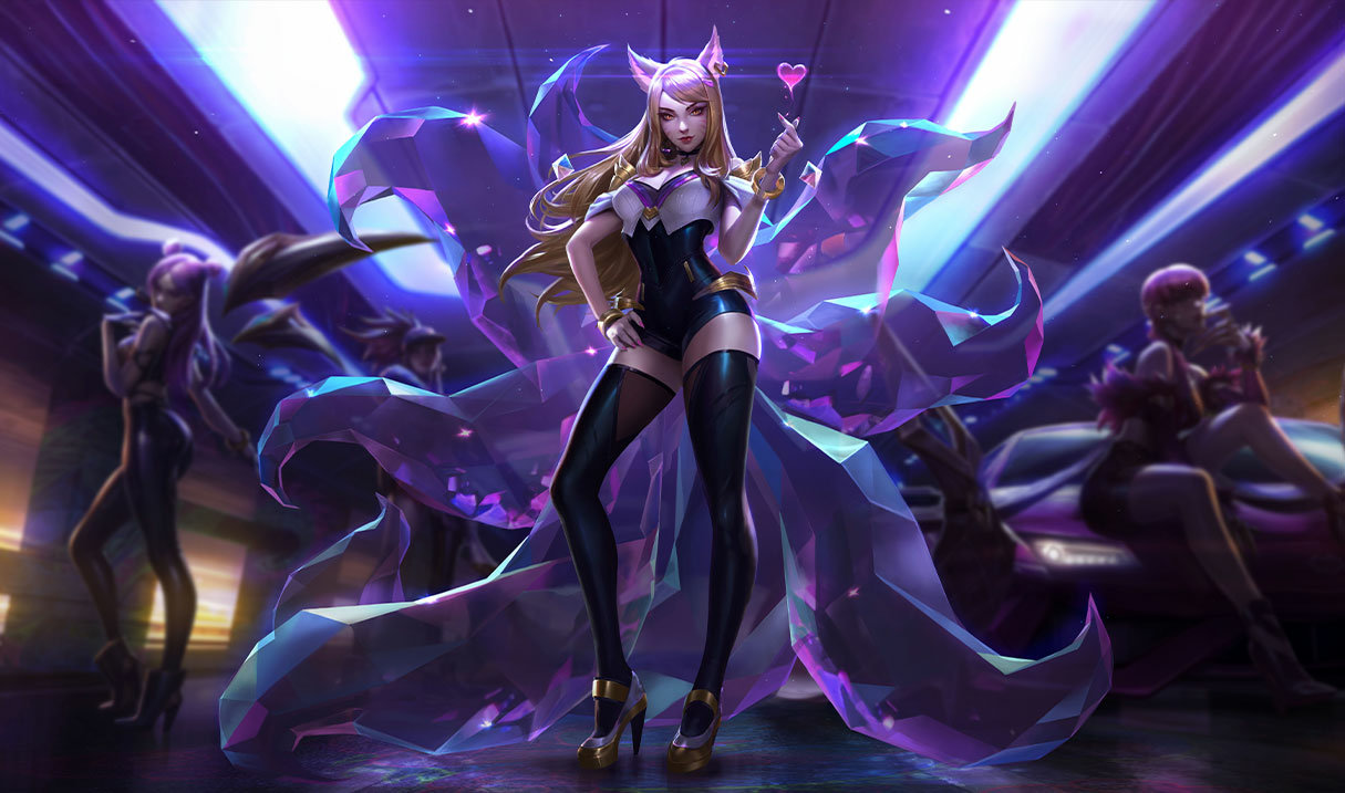 K/DA Ahri splash art