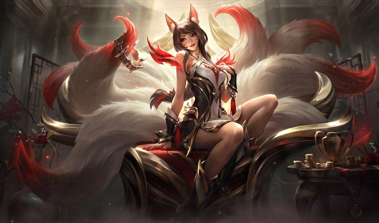 Risen Legend Ahri splash art