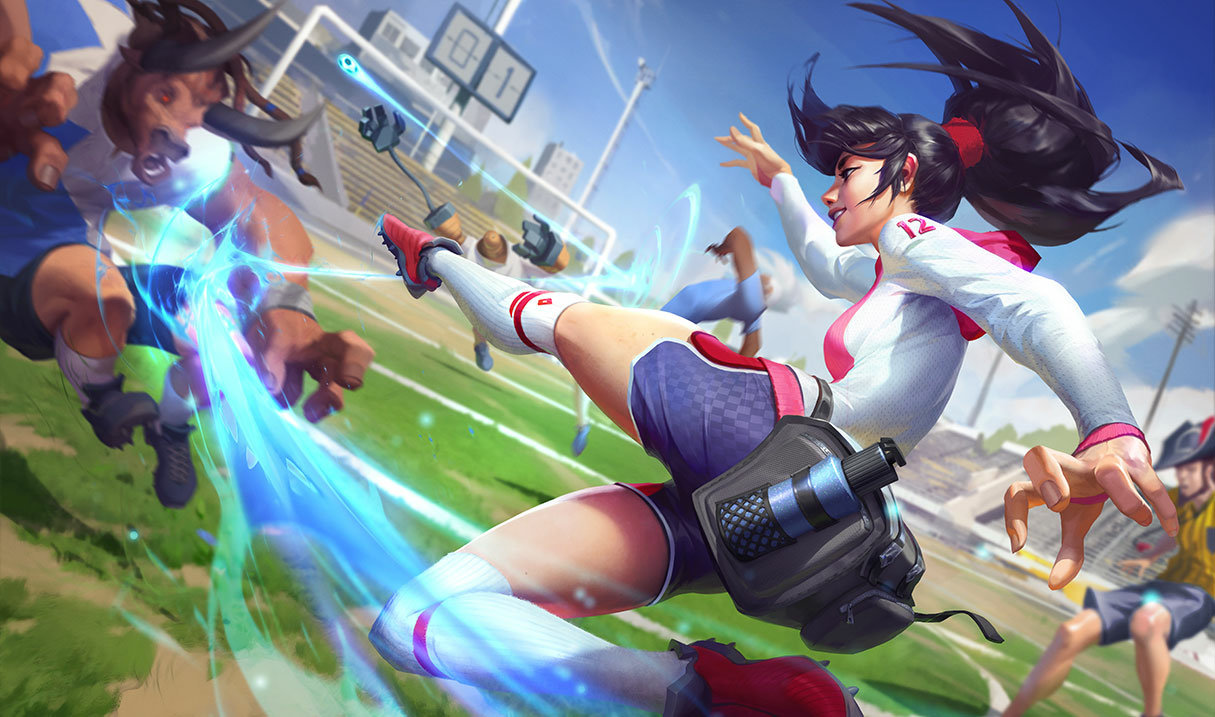 All-star Akali splash art
