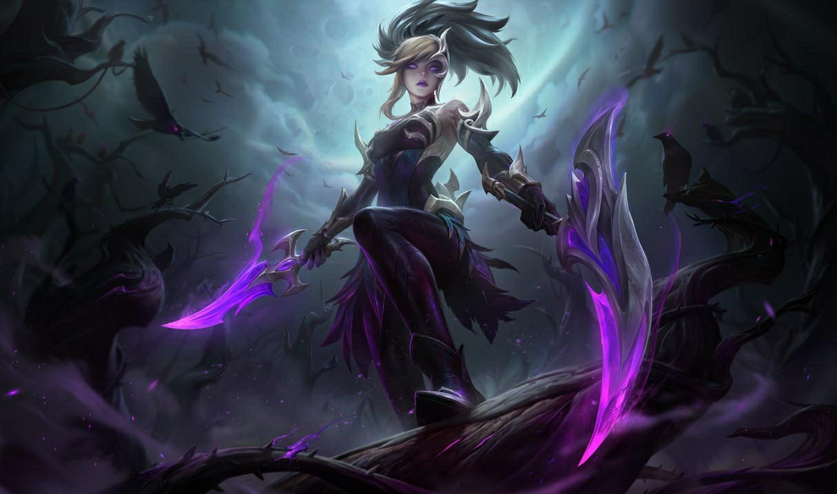 Coven Akali splash art