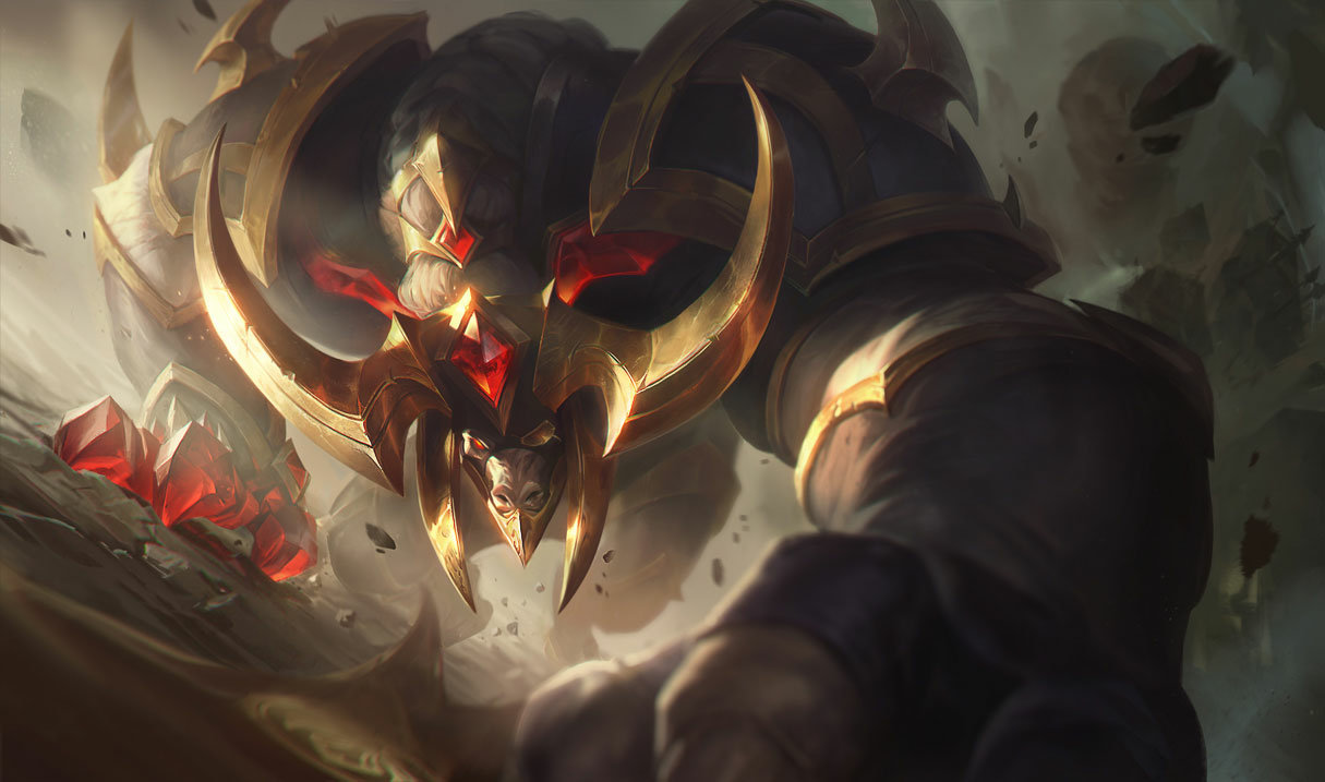 Conqueror Alistar splash art