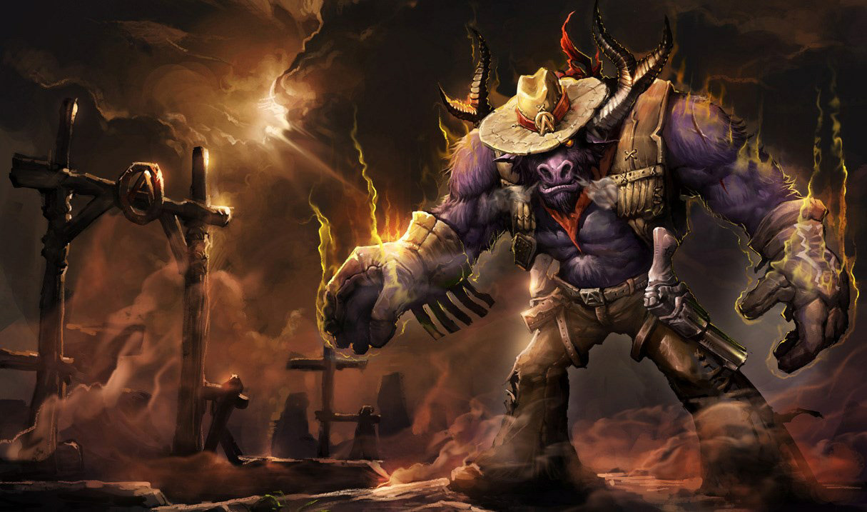 Longhorn Alistar splash art
