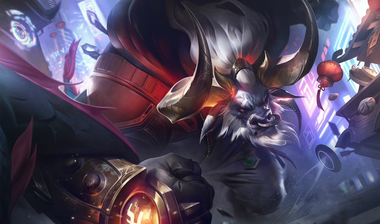Lunar Beast Alistar splash art