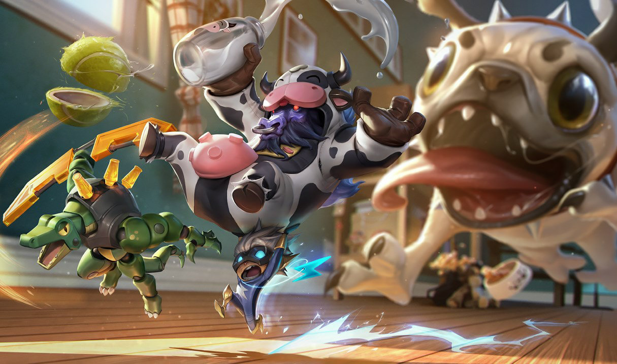 Moo Cow Alistar splash art